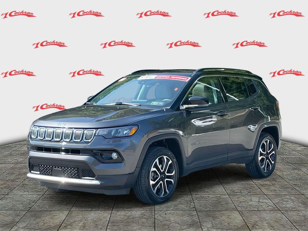 used 2022 Jeep Compass car, priced at $24,999