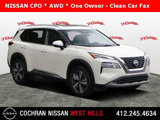 used 2021 Nissan Rogue car, priced at $21,844