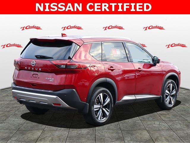 used 2021 Nissan Rogue car, priced at $27,719