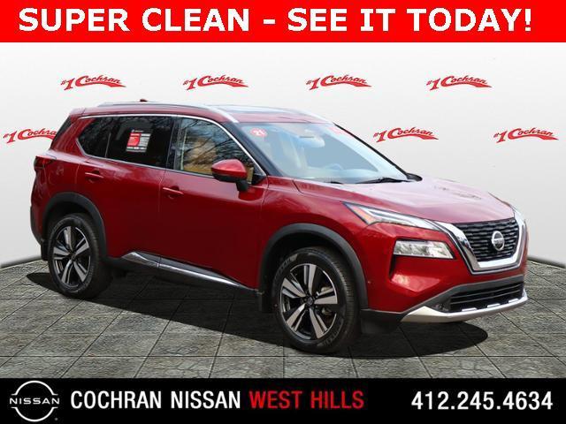 used 2021 Nissan Rogue car, priced at $27,719