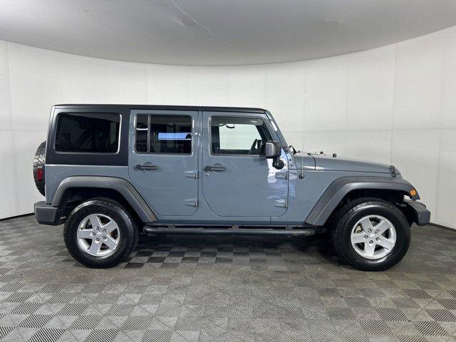 used 2015 Jeep Wrangler Unlimited car, priced at $17,997