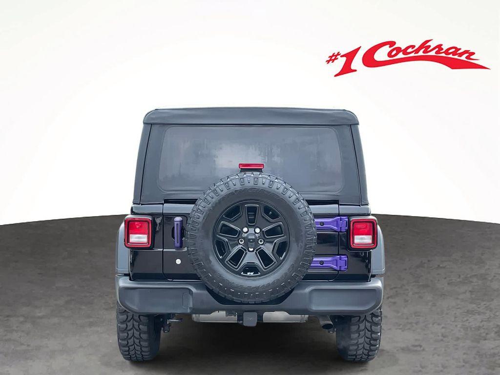 used 2020 Jeep Wrangler car, priced at $22,916