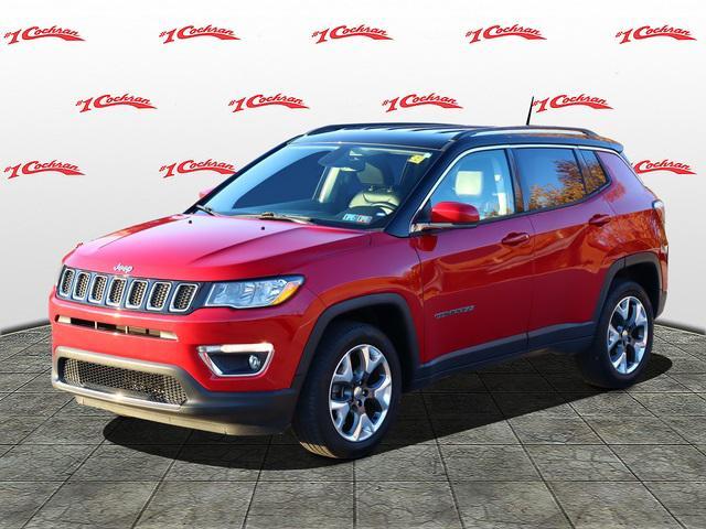 used 2018 Jeep Compass car, priced at $17,325