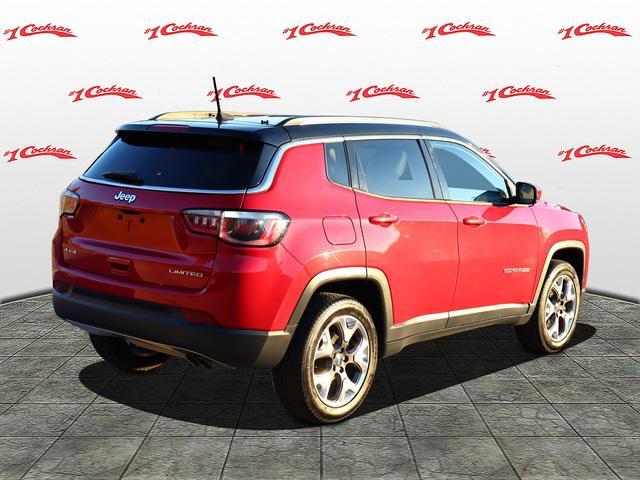 used 2018 Jeep Compass car, priced at $17,325