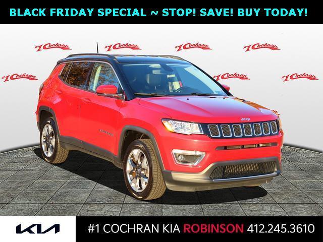 used 2018 Jeep Compass car, priced at $17,325