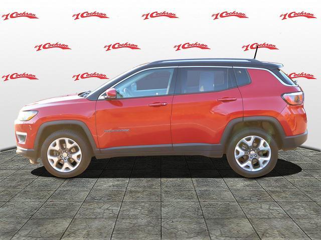 used 2018 Jeep Compass car, priced at $17,325