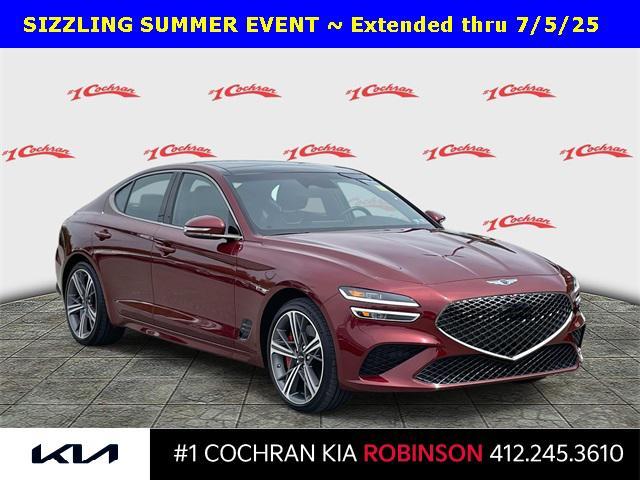 used 2024 Genesis G70 car, priced at $33,757