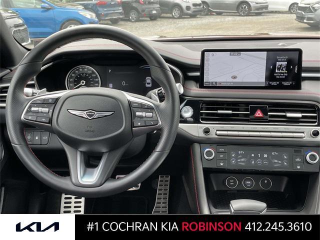 used 2024 Genesis G70 car, priced at $36,989