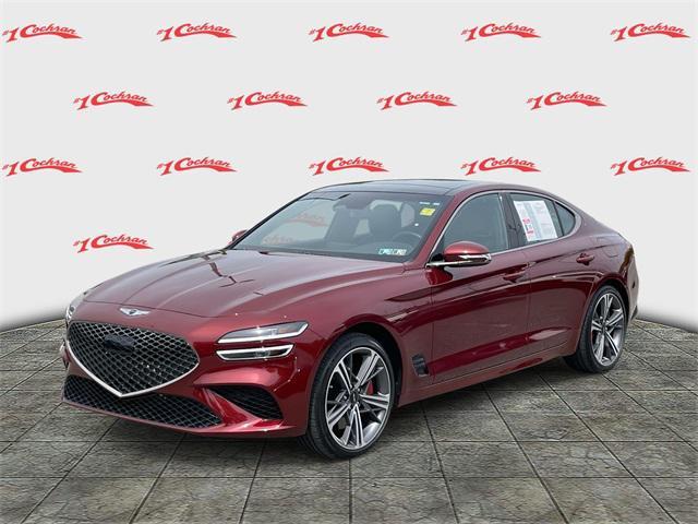 used 2024 Genesis G70 car, priced at $37,791