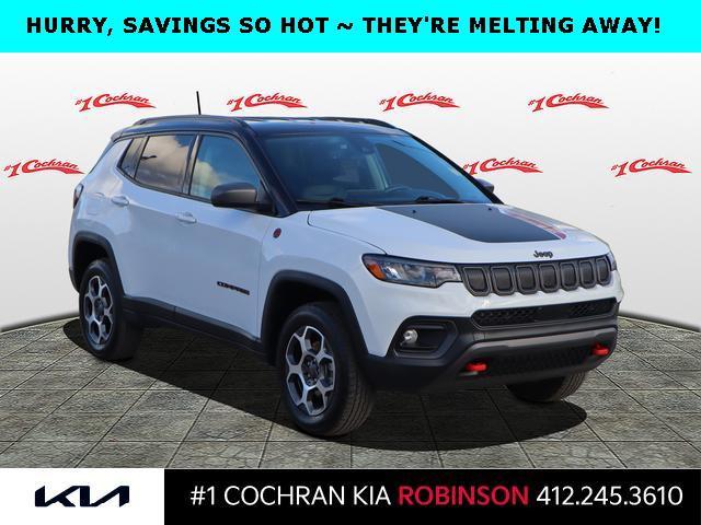 used 2022 Jeep Compass car, priced at $23,979