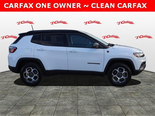 used 2022 Jeep Compass car, priced at $23,979