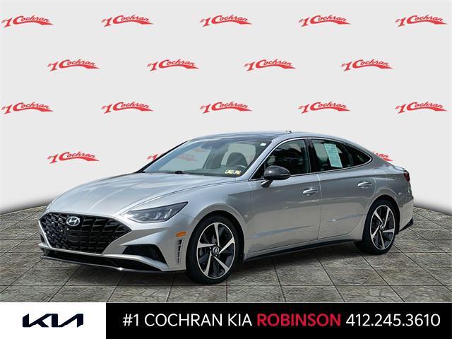 used 2021 Hyundai Sonata car, priced at $19,969