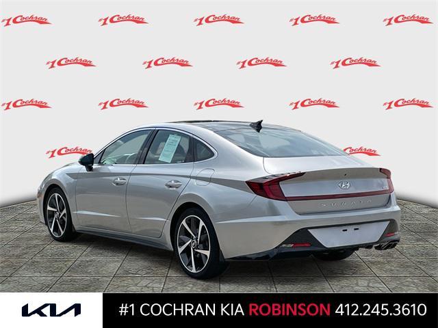 used 2021 Hyundai Sonata car, priced at $19,969