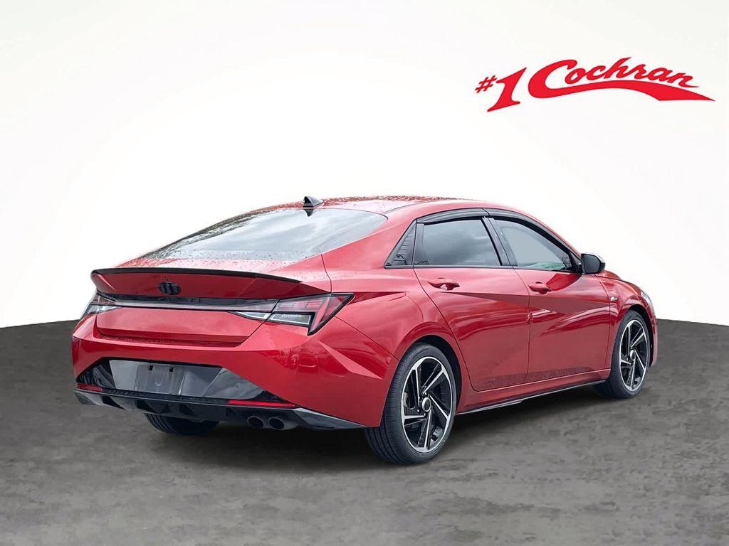 used 2022 Hyundai Elantra car, priced at $15,937
