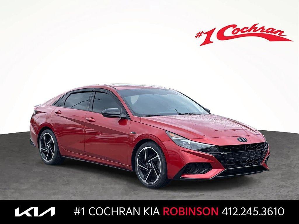 used 2022 Hyundai Elantra car, priced at $15,937