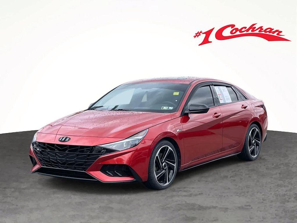 used 2022 Hyundai Elantra car, priced at $15,937