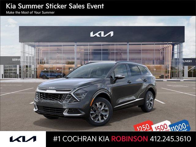 new 2025 Kia Sportage Hybrid car, priced at $38,454