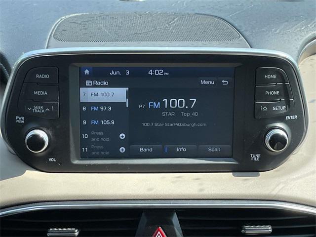 used 2020 Hyundai Santa Fe car, priced at $16,981