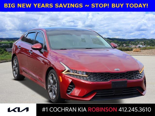 used 2021 Kia K5 car, priced at $23,296