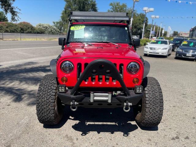 used 2012 Jeep Wrangler car, priced at $16,999