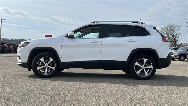 used 2021 Jeep Cherokee car, priced at $26,992