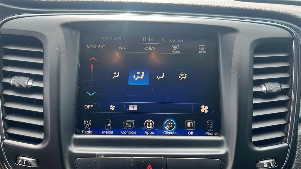 used 2016 Chrysler 200 car, priced at $10,460