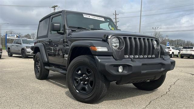 used 2021 Jeep Wrangler car, priced at $30,879