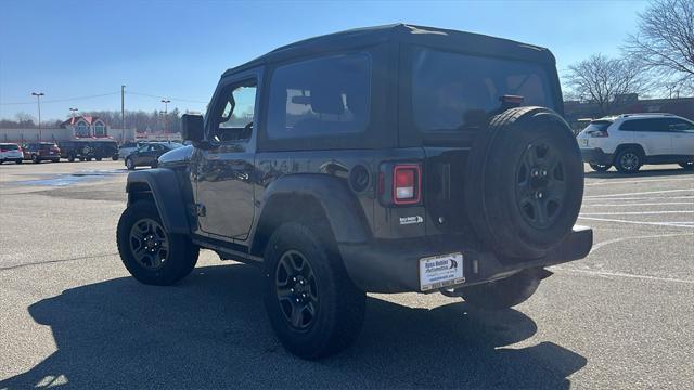 used 2021 Jeep Wrangler car, priced at $17,997
