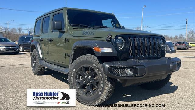 used 2023 Jeep Wrangler car, priced at $36,840