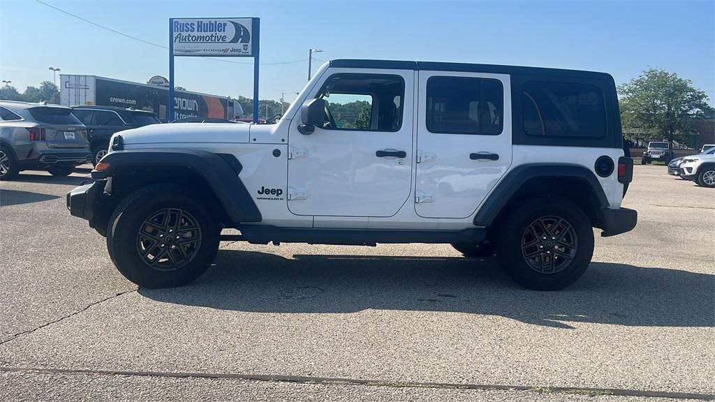 used 2024 Jeep Wrangler car, priced at $36,870