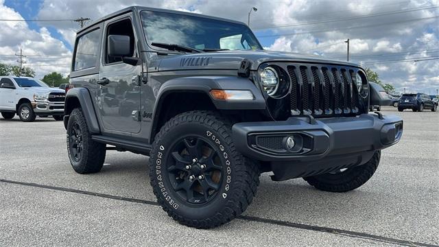 used 2021 Jeep Wrangler car, priced at $30,895