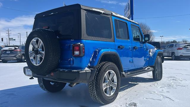 used 2022 Jeep Wrangler Unlimited car, priced at $35,620