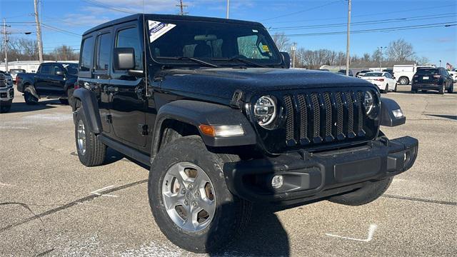 used 2021 Jeep Wrangler Unlimited car, priced at $29,410