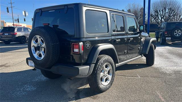 used 2021 Jeep Wrangler Unlimited car, priced at $29,410