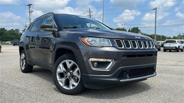 used 2021 Jeep Compass car, priced at $23,070