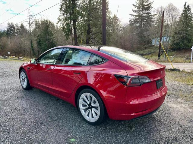 used 2023 Tesla Model 3 car, priced at $21,999