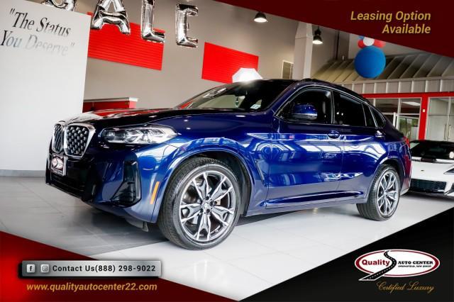 used 2022 BMW X4 car, priced at $35,555