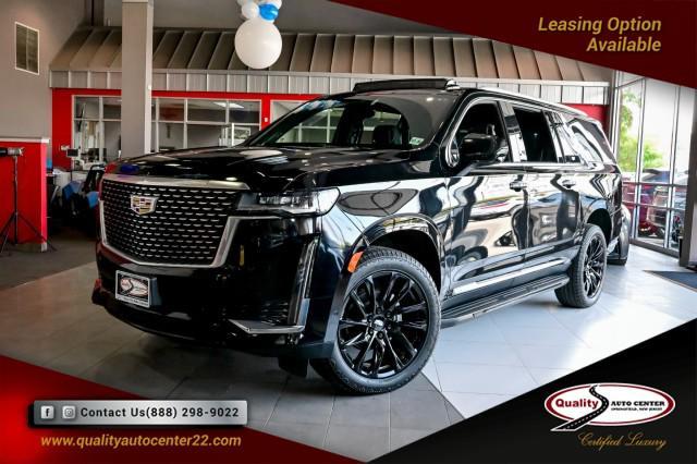 used 2021 Cadillac Escalade ESV car, priced at $63,976