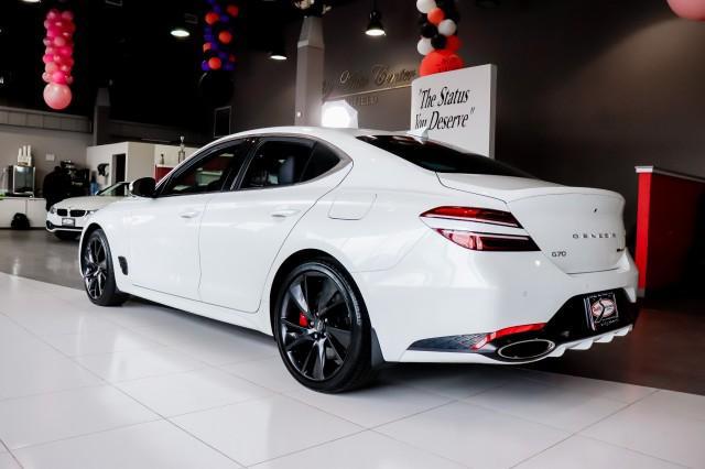 used 2022 Genesis G70 car, priced at $48,976