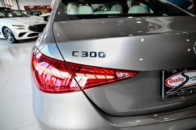 used 2022 Mercedes-Benz C-Class car, priced at $32,980