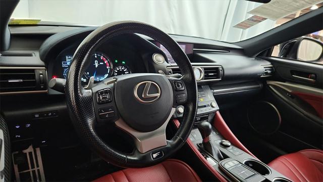 used 2017 Lexus RC F car, priced at $45,799