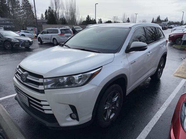 used 2018 Toyota Highlander Hybrid car