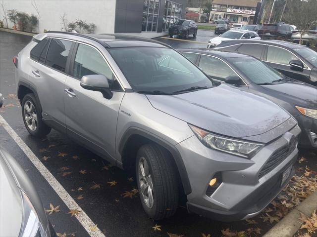 used 2021 Toyota RAV4 Hybrid car, priced at $34,995