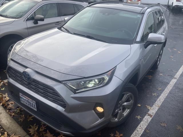 used 2021 Toyota RAV4 Hybrid car, priced at $34,995