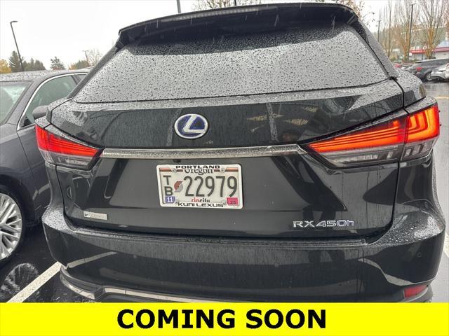 used 2022 Lexus RX 450h car, priced at $54,495