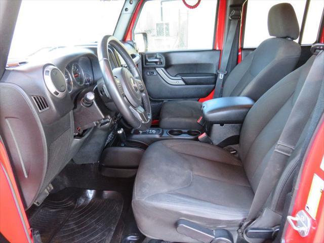 used 2015 Jeep Wrangler Unlimited car, priced at $16,900