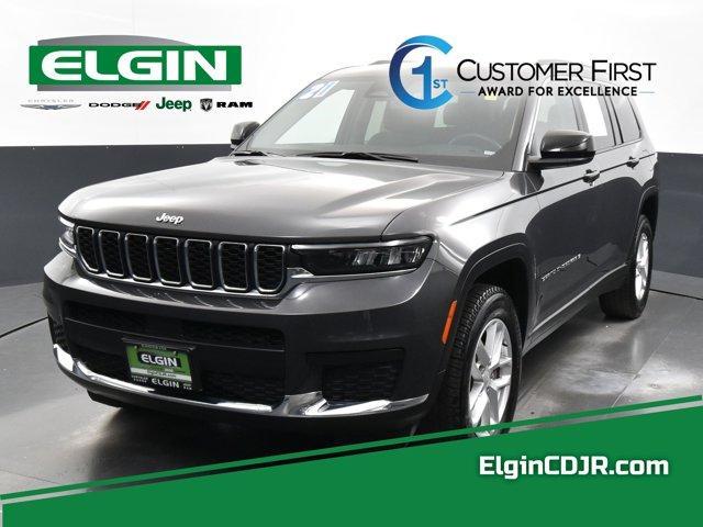 used 2021 Jeep Grand Cherokee L car, priced at $30,990