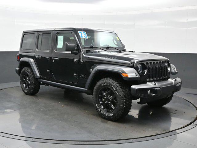 used 2023 Jeep Wrangler car, priced at $31,490