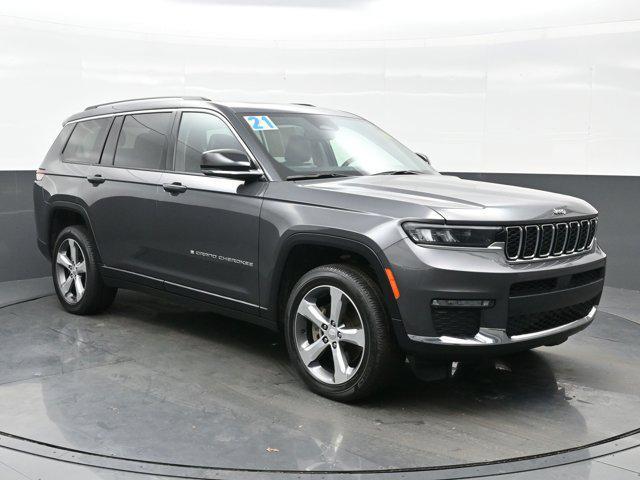 used 2021 Jeep Grand Cherokee L car, priced at $30,890