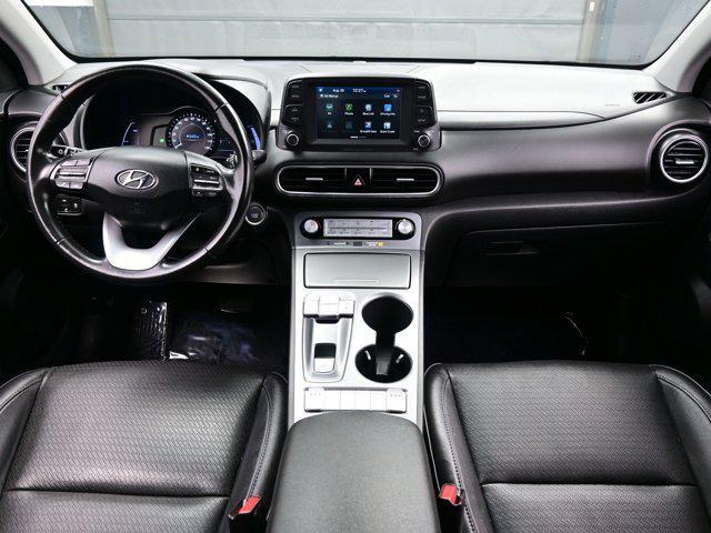 used 2021 Hyundai Kona EV car, priced at $18,590